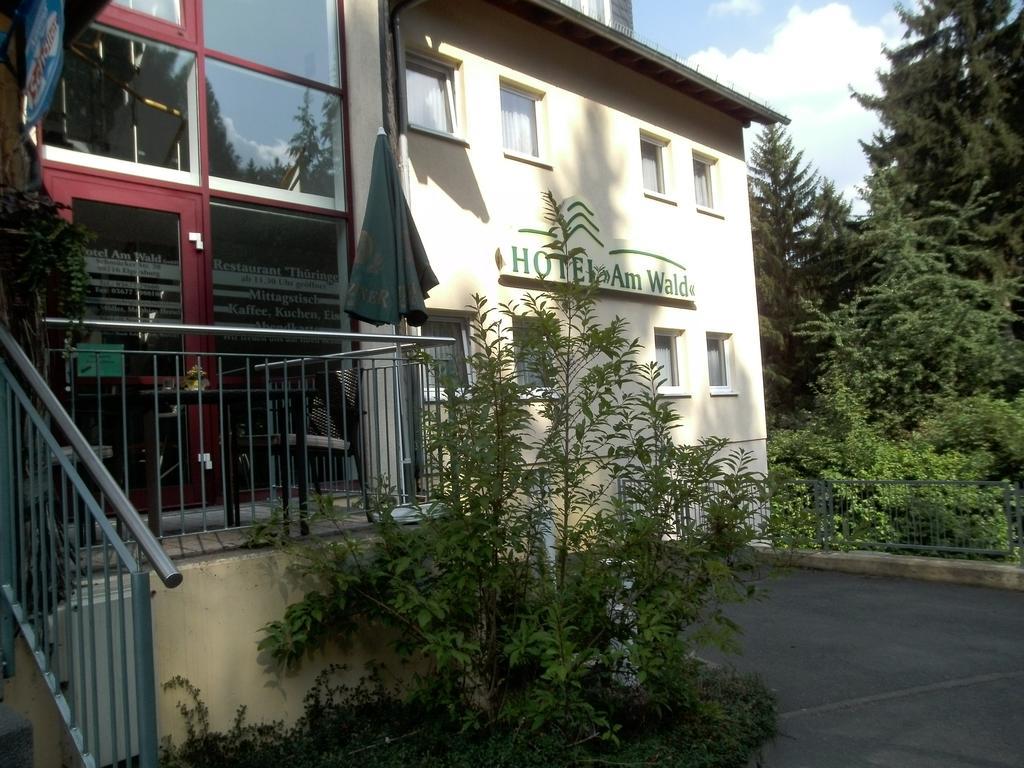 Hotel Am Wald -Garni- Elgersburg ภายนอก รูปภาพ